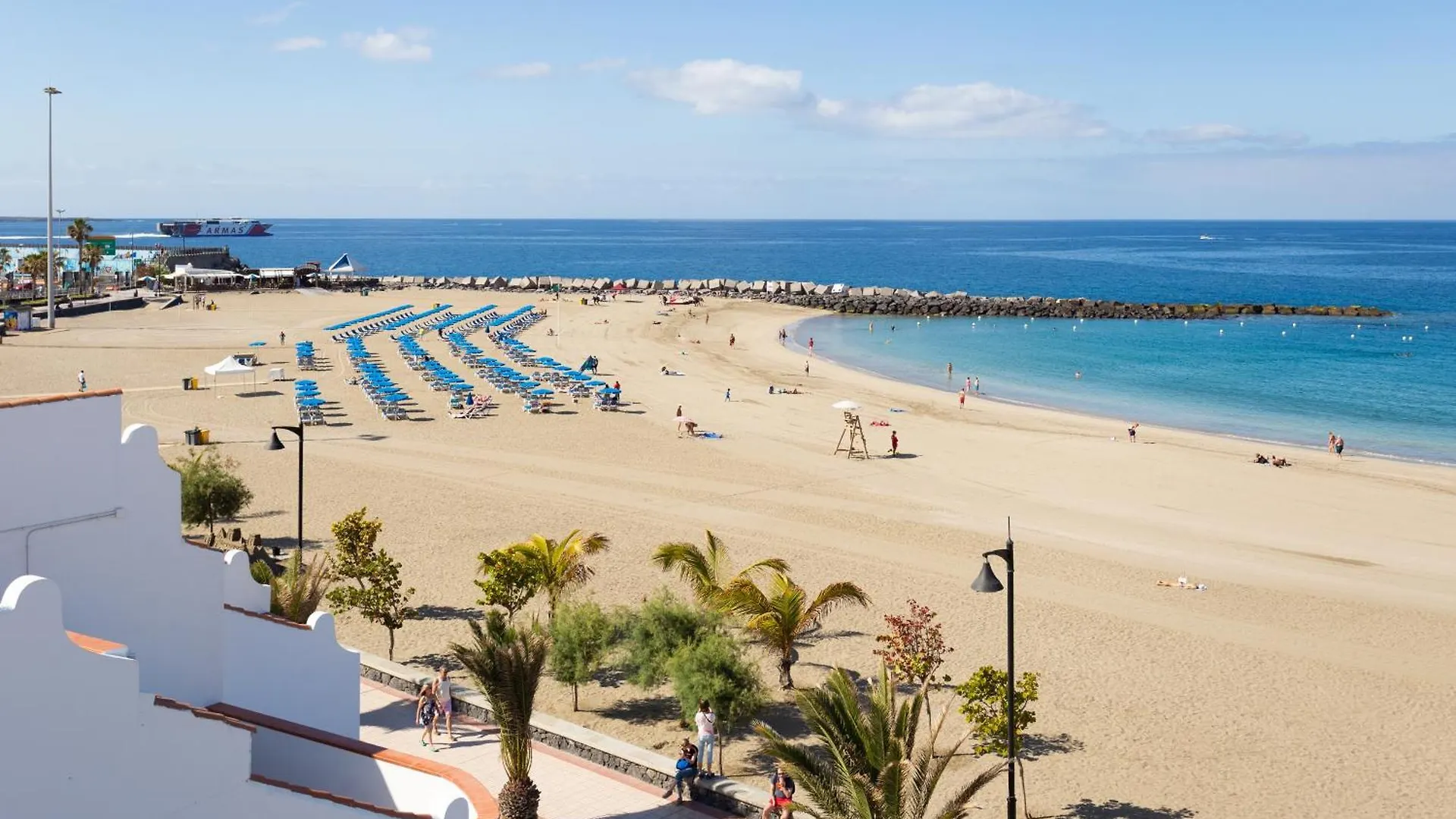 ארונה Home2Book Sunlit Apt, Pool & Terrace, Las Americas דירה